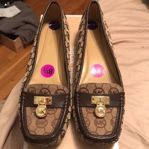 Michael Kors Hamilton Monogram Loafers
